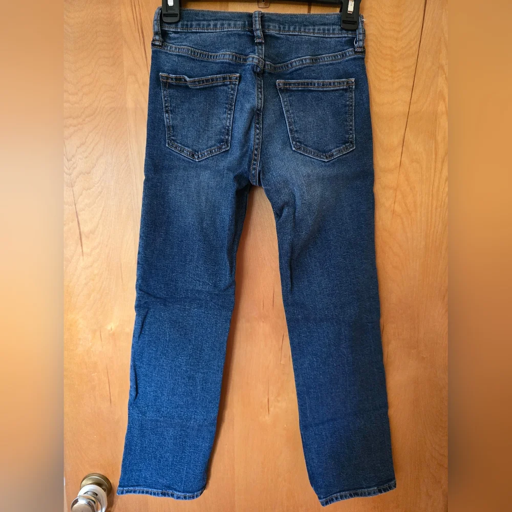 Old Navy Boys Jeans Straight Built-in Flex Durable Active School 10 blue